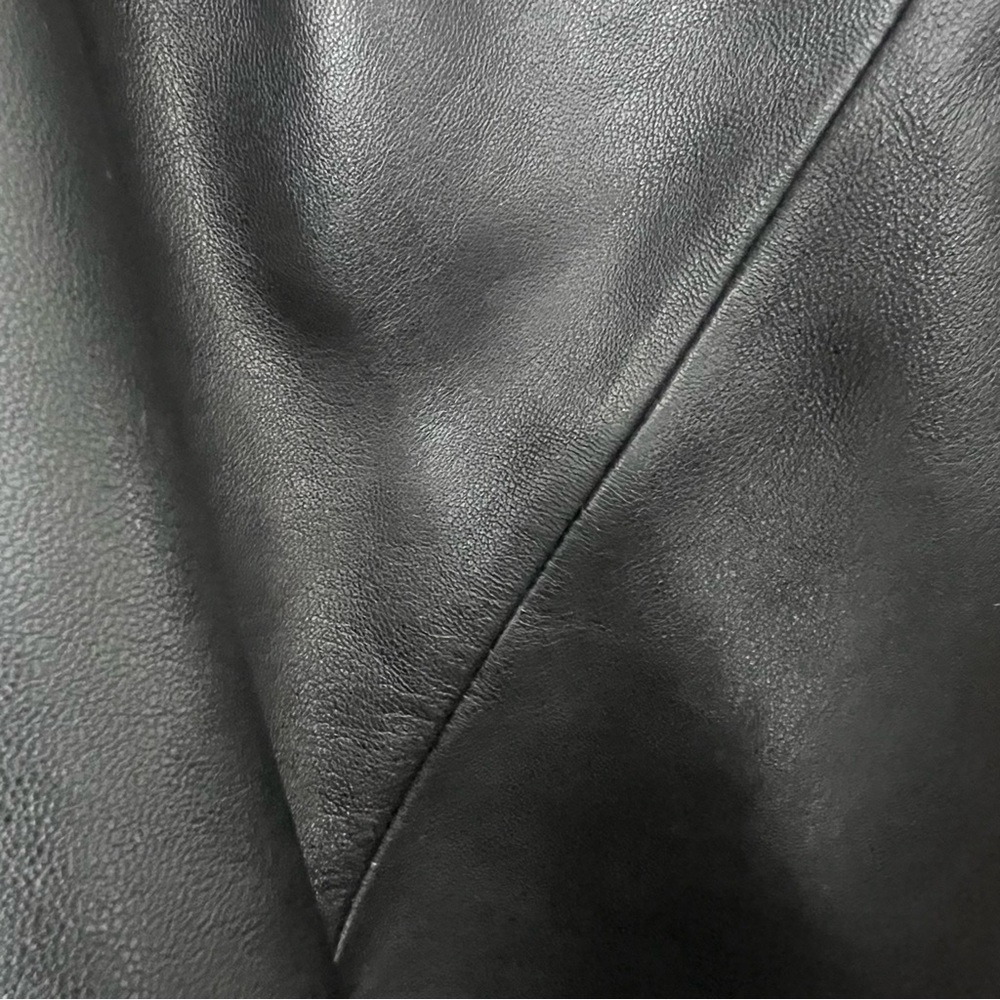 Wilsons Leather Black Pencil Skirt - Picture 5 of 8